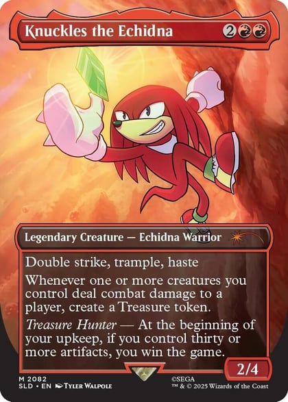 Knuckles the Echidna, Secret Lair Drop Series 2082