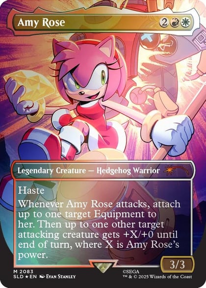 Amy Rose (Rainbow Foil), Secret Lair Drop Series 2083