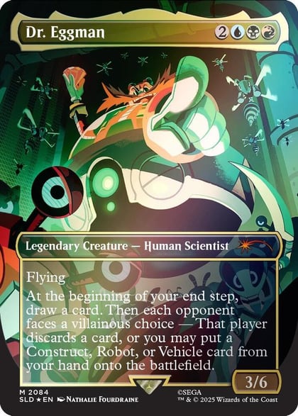 Dr. Eggman (Rainbow Foil), Secret Lair Drop Series 2084