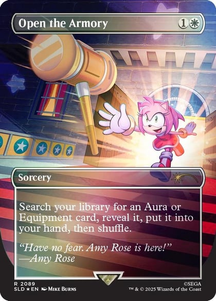 Open the Armory (2089) (Rainbow Foil), Secret Lair Drop Series 2089