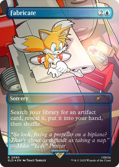 Fabricate (2090) (Rainbow Foil), Secret Lair Drop Series 2090
