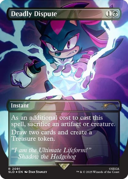 Deadly Dispute (2091) (Rainbow Foil), Secret Lair Drop Series 2091