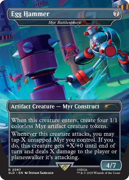 Egg Hammer - Myr Battlesphere, Secret Lair Drop Series 2097