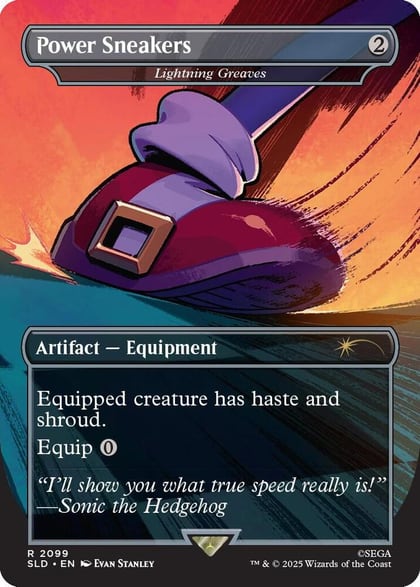 Power Sneakers - Lightning Greaves, Secret Lair Drop Series 2099