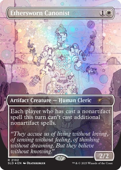 Ethersworn Canonist (Galaxy Foil), Secret Lair Drop Series 2102