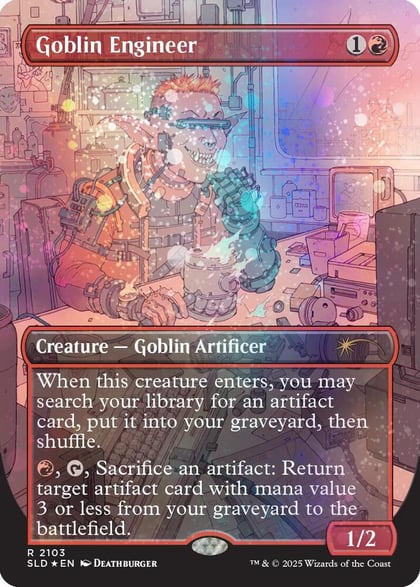 Goblin Engineer (Galaxy Foil), Secret Lair Drop Series 2103