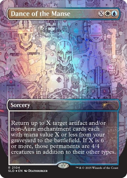 Dance of the Manse (Galaxy Foil), Secret Lair Drop Series 2104