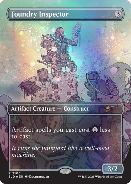 Foundry Inspector (Galaxy Foil), Secret Lair Drop Series 2106