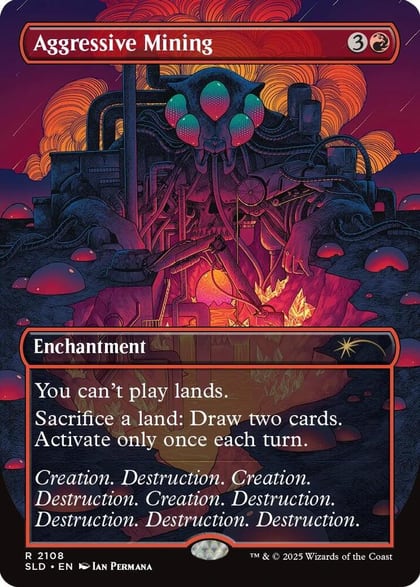 Aggressive Mining, Secret Lair Drop Series 2108