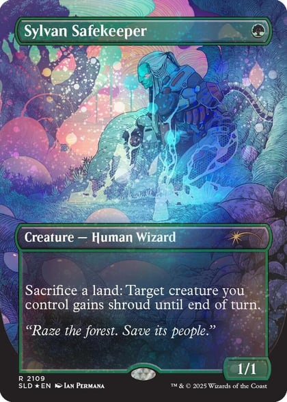 Sylvan Safekeeper (Galaxy Foil), Secret Lair Drop Series 2109