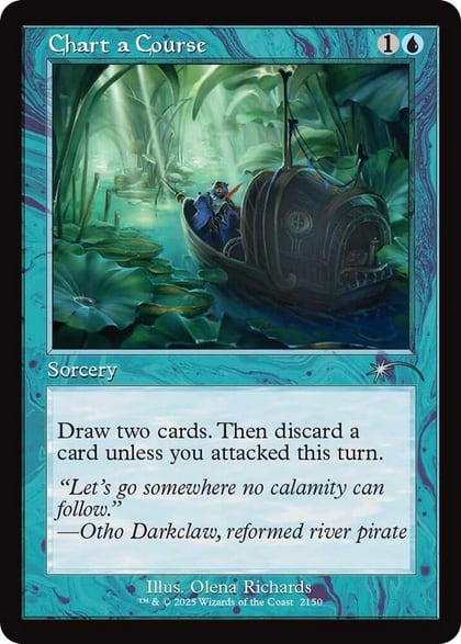 Chart a Course (Retro Frame), Secret Lair Drop Series 2150