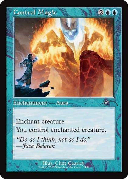 Control Magic (Retro Frame), Secret Lair Drop Series 2151