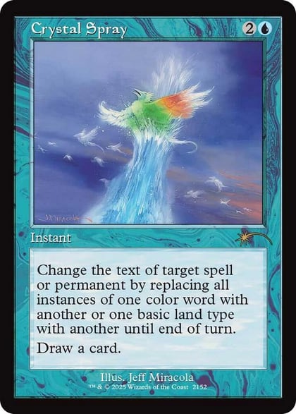 Crystal Spray (Retro Frame), Secret Lair Drop Series 2152