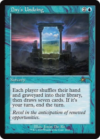 Day's Undoing (Retro Frame), Secret Lair Drop Series 2153