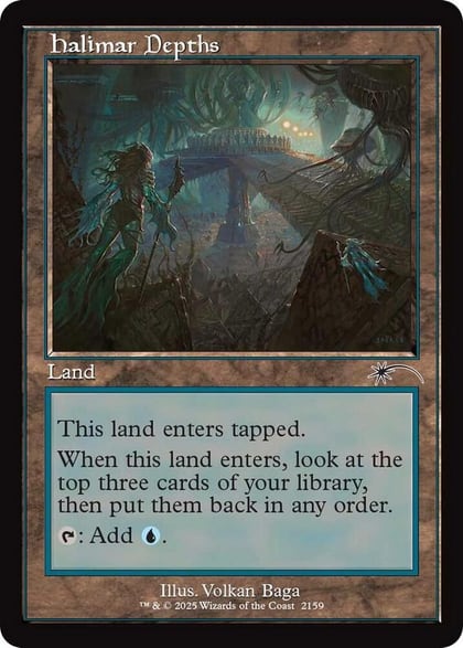 Halimar Depths (Retro Frame), Secret Lair Drop Series 2159