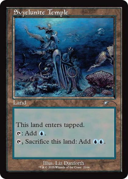 Svyelunite Temple (Retro Frame), Secret Lair Drop Series 2164