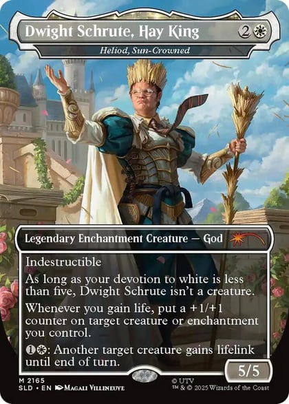 Dwight Schrute, Hay King - Heliod, Sun-Crowned, Secret Lair Drop Series 2165