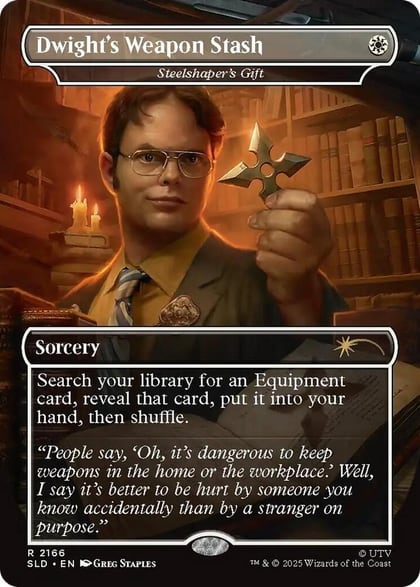 Dwight's Weapon Stash - Steelshaper's Gift, Secret Lair Drop Series 2166