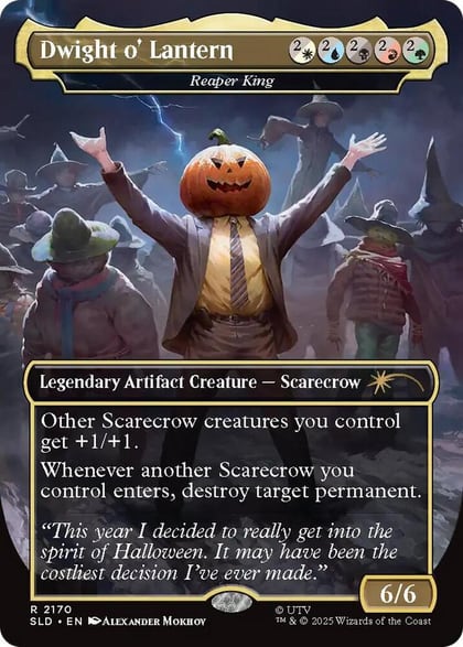 Dwight o' Lantern - Reaper King, Secret Lair Drop Series 2170