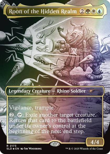 Roon of the Hidden Realm (Rainbow Foil), Secret Lair Drop Series 2173