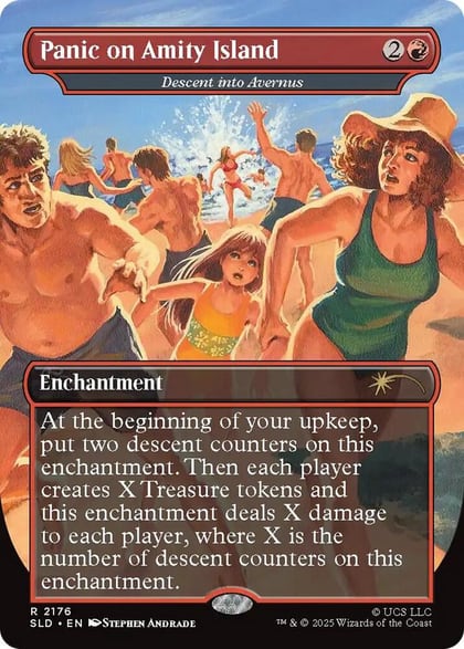 Panic on Amity Island - Descent into Avernus, Secret Lair Drop Series 2176