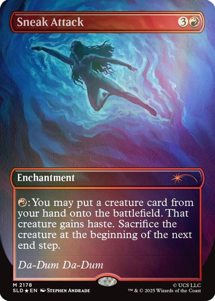 Sneak Attack (Rainbow Foil), Secret Lair Drop Series 2178