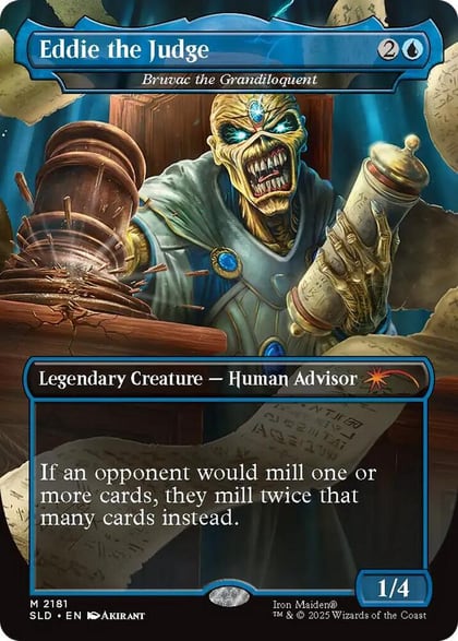 Eddie the Judge - Bruvac the Grandiloquent, Secret Lair Drop Series 2181
