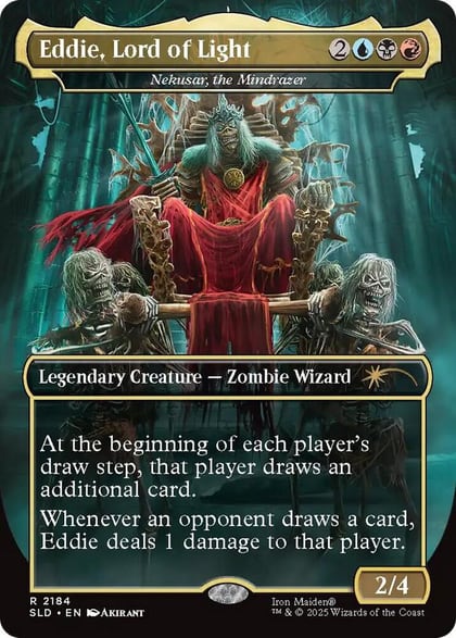 Eddie, Lord of Light - Nekusar, the Mindrazer, Secret Lair Drop Series 2184