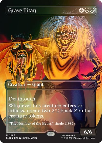 Grave Titan (2188) (Rainbow Foil), Secret Lair Drop Series 2188