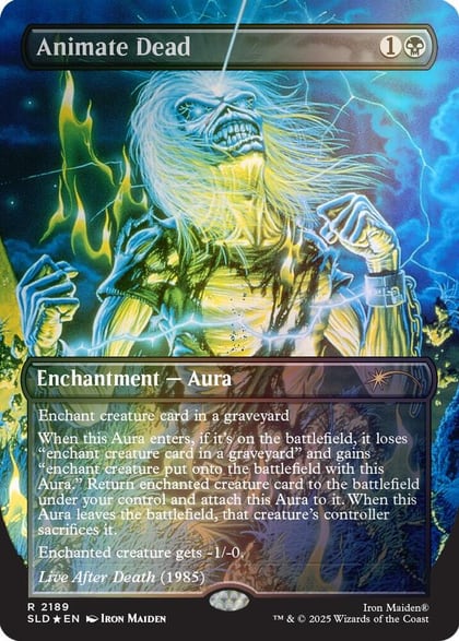 Animate Dead (Rainbow Foil), Secret Lair Drop Series 2189