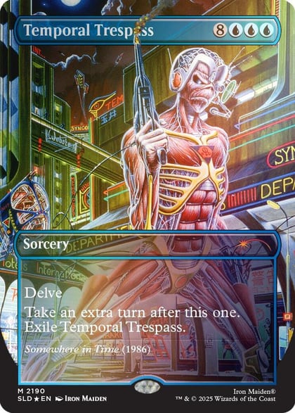 Temporal Trespass (Rainbow Foil), Secret Lair Drop Series 2190