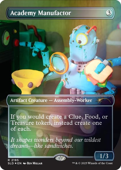 Academy Manufactor (2195) (Rainbow Foil), Secret Lair Drop Series 2195