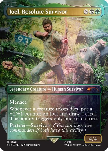 Joel, Resolute Survivor (Rainbow Foil), Secret Lair Drop Series 2198