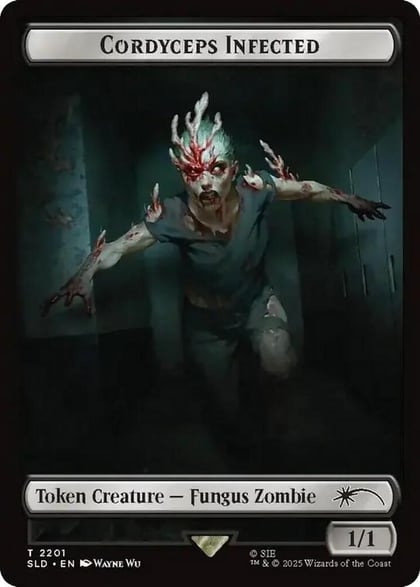 Cordyceps Infected Token (2201), Secret Lair Drop Series 2201