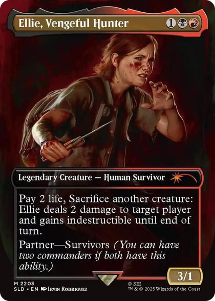 Ellie, Vengeful Hunter, Secret Lair Drop Series 2203