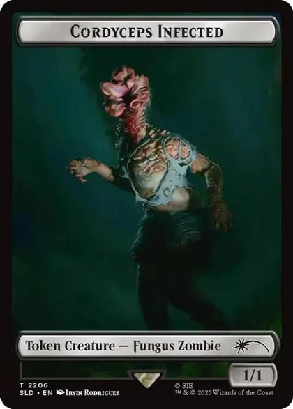 Cordyceps Infected Token (2206), Secret Lair Drop Series 2206