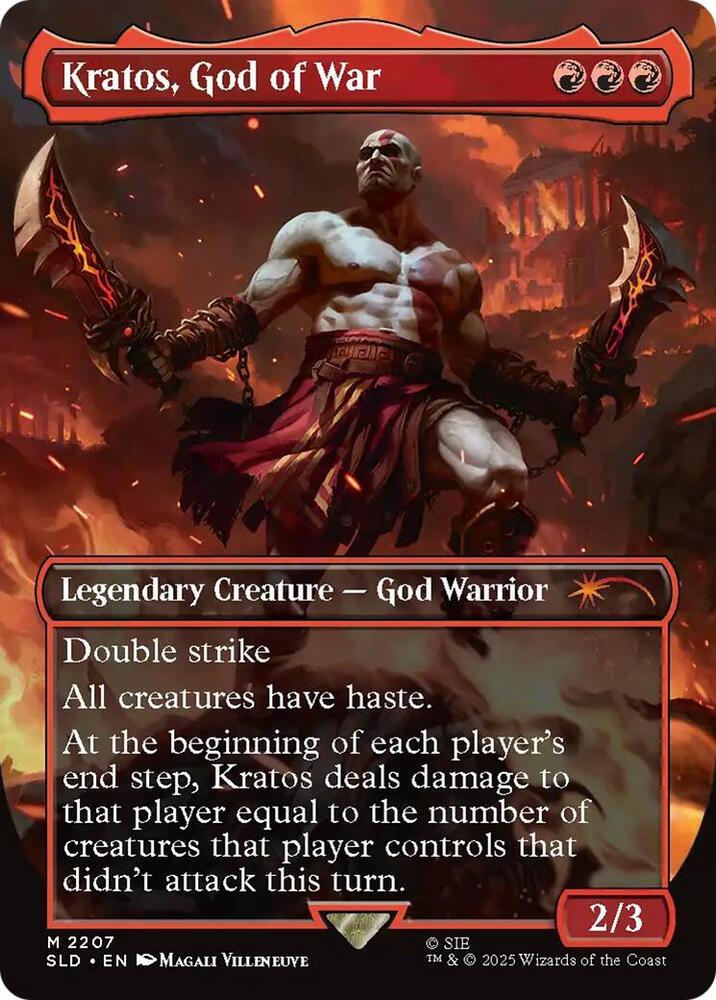 Kratos, God of War, Secret Lair Drop Series 2207