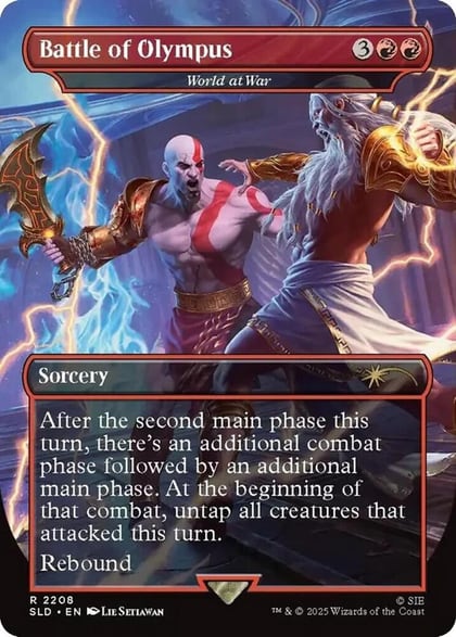 Battle of Olympus - World at War, Secret Lair Drop Series 2208