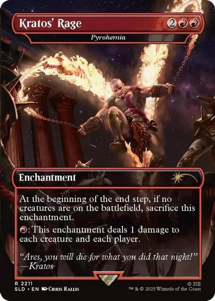 Kratos' Rage - Pyrohemia, Secret Lair Drop Series 2211