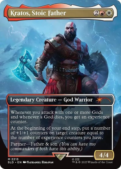 Kratos, Stoic Father, Secret Lair Drop Series 2213
