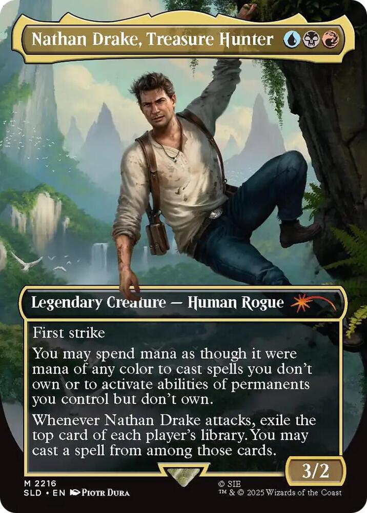 Nathan Drake, Treasure Hunter, Secret Lair Drop Series 2216