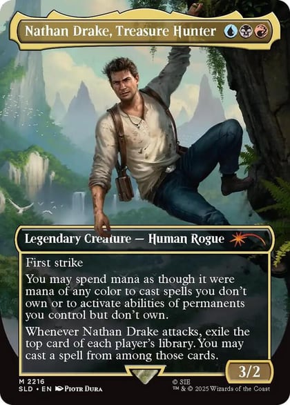 Nathan Drake, Treasure Hunter, Secret Lair Drop Series 2216