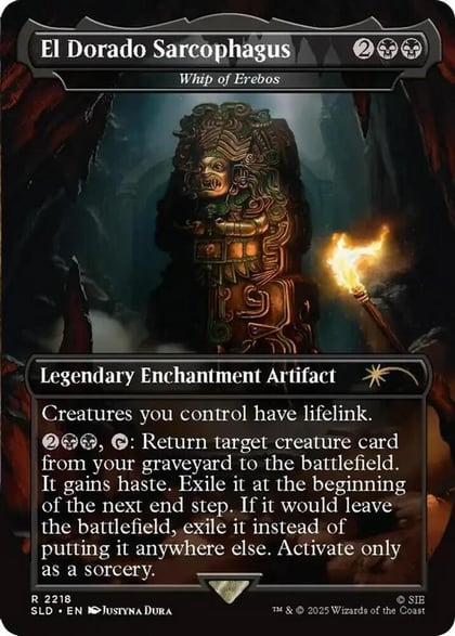 El Dorado Sarcophagus - Whip of Erebos, Secret Lair Drop Series 2218