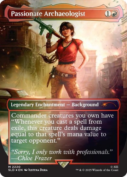 Passionate Archaeologist (Rainbow Foil), Secret Lair Drop Series 2220