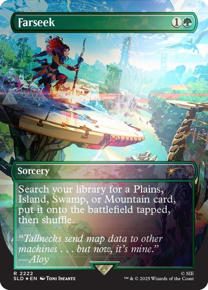 Farseek (2222) (Rainbow Foil), Secret Lair Drop Series 2222