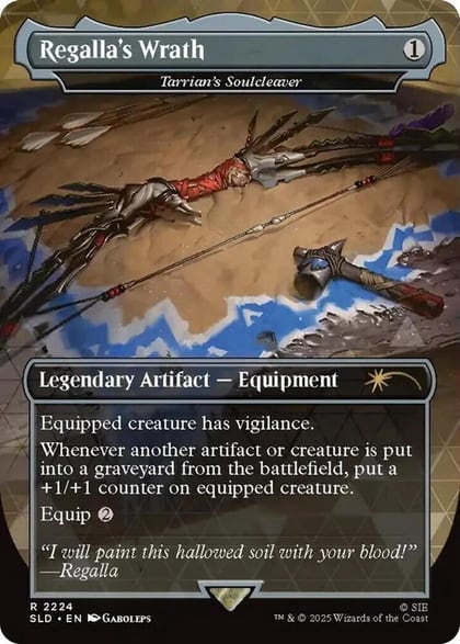 Regalla's Wrath - Tarrian's Soulcleaver, Secret Lair Drop Series 2224
