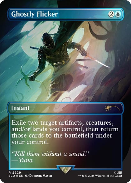 Ghostly Flicker (Rainbow Foil), Secret Lair Drop Series 2229
