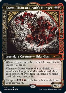 Kroxa, Titan of Death's Hunger, Secret Lair Drop Series 225