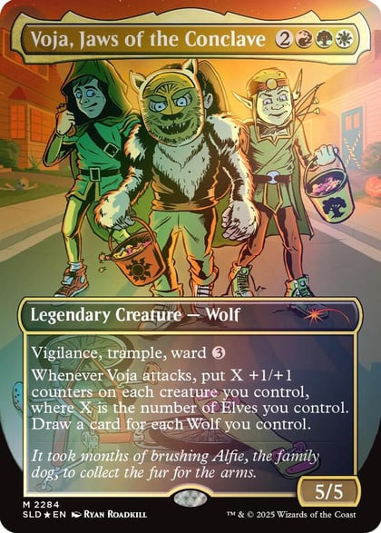 Voja, Jaws of the Conclave (Rainbow Foil), Secret Lair Drop Series 2284