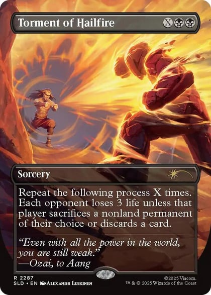 Torment of Hailfire (2287), Secret Lair Drop Series 2287